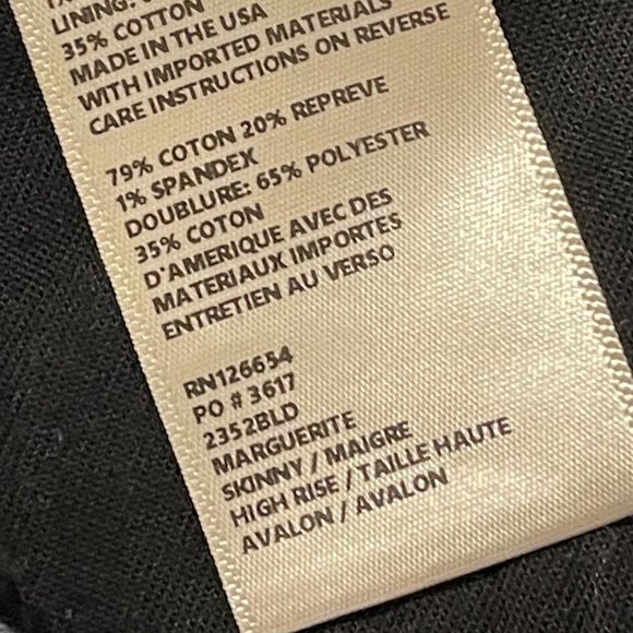 L'AGANCE -  Marguerite Skinny High Rise Jeans in Avalon - Picture 5 of 9